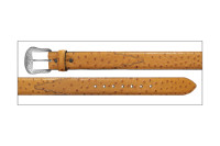 Gem Dandy Men's Accessories - Wrangler - Ostrich Print - Tan