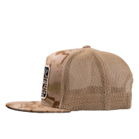 Lazy J Ranchwear Accessories - Camo & Tan Freedom Classic Five Panel Trucker