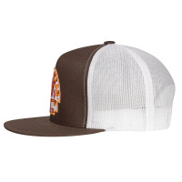 Lazy J Ranchwear Accessories - Brown & White Rusty Arrowhead Classic Five Panel Trucker