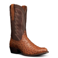 Tecovas Men's Boots - The Wyatt - Pecan / Ostrich