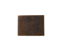Nocona by M & F Accessories - Bifold Wallet - Textured Leather - Brown