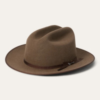 Stetson Felt Hats - Royal Deluxe - Open Road - Walnut