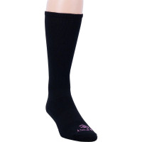 Dan Post Women's Accessories - Socks - Over the Calf Lite / Sleek Thin - Black 