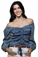 Scully Women's Shirt - Honey Creek Collection - Trendy / Boho Inspired - Denim