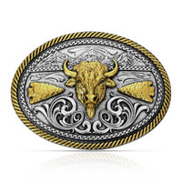 Montana Silversmith Accessories - Buffalo Ridge Attitude Buckle