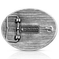Montana Silversmith Accessories - 2 Tone Cowboy Credence Attitude Buckle
