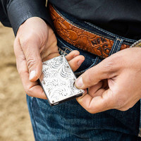 Montana Silversmith Accessories - Credit Card Case - Silver