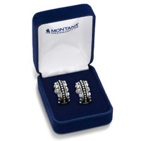 Montana Silversmith Accessories - Petal Edge Hoop Earrings