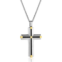 Montana Silversmith Accessories - Golden Points Cross Necklace