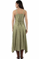 Scully Women's Dress - Honey Creek Collection - Full Length / Front Tie - Olive