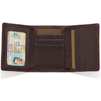 Leegin / Brighton Men's Accessories -  Forbes Tri Fold Wallet - Brown