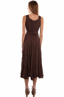 Scully Women's Dress - Honey Creek Collection - Full Length / Lace Up - Chocolate