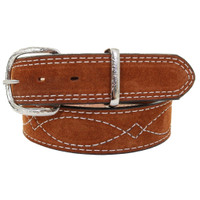 Double J Saddlery Unisex Accessories - Toast Suede Belt