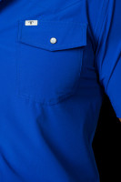 Ferrell Men's Shirt - Core - UPF35+ Vented / Pearl Snap - Cobalt