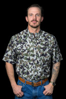 Ferrell Men's Shirt - Camo 2.0 - UPF50+ Vented / Pearl Snap 