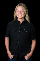 Ferrell Women's Shirt - Core - UPF 50+ / Short Sleeve Snap - Black