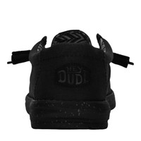 Hey Dude Men's Casuals - Wally Stretch Canvas - Black