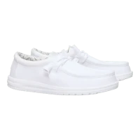Hey Dude Men's Casuals - Wally Stretch Canvas - White