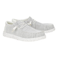 Hey Dude Men's Casuals - Wally Stretch Sox Wide - Storm White