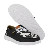 Hey Dude Women's Casuals - Wendy Animal - Black / Cow