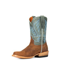 Horse Power by Anderson Bean Kids Boots - Tobacco Old Suede / Emerald Sierra