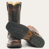 Stetson Men's Boots - Heritage Harness / Biker Toe - Brown