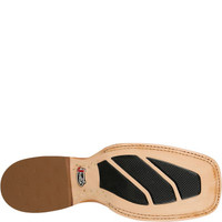 Justin Men's Boots - Quincy 11" / Sueded Smooth Ostrich - Tan