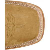 Justin Men's Boots - Quincy 11" / Sueded Smooth Ostrich - Tan