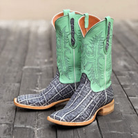 Black Jack Men's Boots - Elephant #803 - Safari Ice / Mint