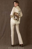 Double D Ranch Women's - Seen In Texas Blouse - Bone