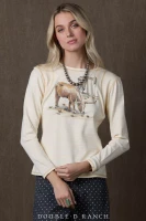 Double D Ranch Women's  - Seen In Texas Tee - Cottonwood