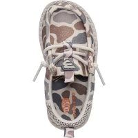 Hey Dude Kid's Casuals - Wally Funk Toddler - Burlebo - Deer Camo