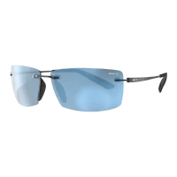 Bex Sunglasses - Fynnland XL OTG - Gunmetal / Gray / Blue Silver