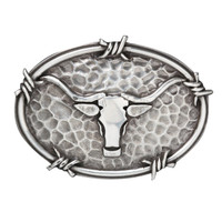 Ariat by M&F Western Products - Longhorn Barbedwire Buckle