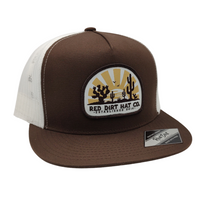 Red Dirt Hat Co Cap - Daybreak - Brown / White