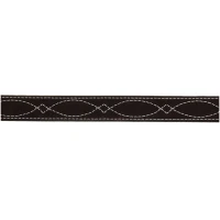 Double J Saddlery Unisex Accessories - Chocolate Brown Suede Belt