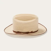 Stetson Straw Hat - 10X  - Classics Collection - Open Road - Hemp