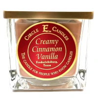 Circle E Scented Candles - Creamy Cinnamon Vanilla - 22oz
