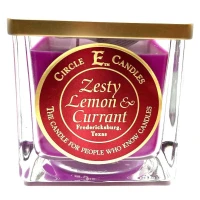 Circle E Scented Candles - Zesty Lemon & Current - 22oz