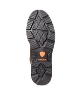 Ariat Men's Work Boots - Groundwork Waterproof / Round Toe - Dark Brown