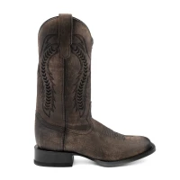 Ferrini Men's Boots - Ashton - Leather Square Toe / Oak