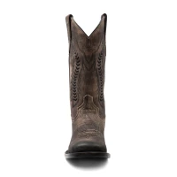 Ferrini Men's Boots - Ashton - Leather Square Toe / Oak