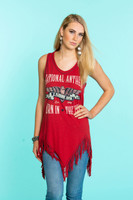 Double D Ranch Shirt - National Anthem Fringe Tank