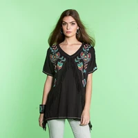 Double D Ranch Women’s - Spacebirds Tee - Black