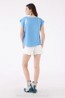 Double D Ranch Women's - Moonstruck Top - Bronco Blue
