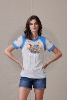Double D Ranch Women's  - Howdy Cowgirl Tee - String