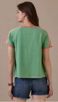 Double D Ranch Women's  - Bucking In The Fort Top - Cactus