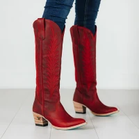 Lane Women's Boots -  Jentry Knee High Boot - Smoldering Ruby