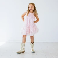 Lane Kids Boots - Smokeshow - Champange Metallic