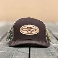 Billy's Western Wear Caps - Logo - Richardson 112 - Camo / Brown